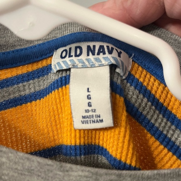 Boys striped top size large - Picture 2 of 3